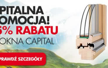 "Capitalna" wiosenna promocja firmy Stolbud Włoszczowa!
