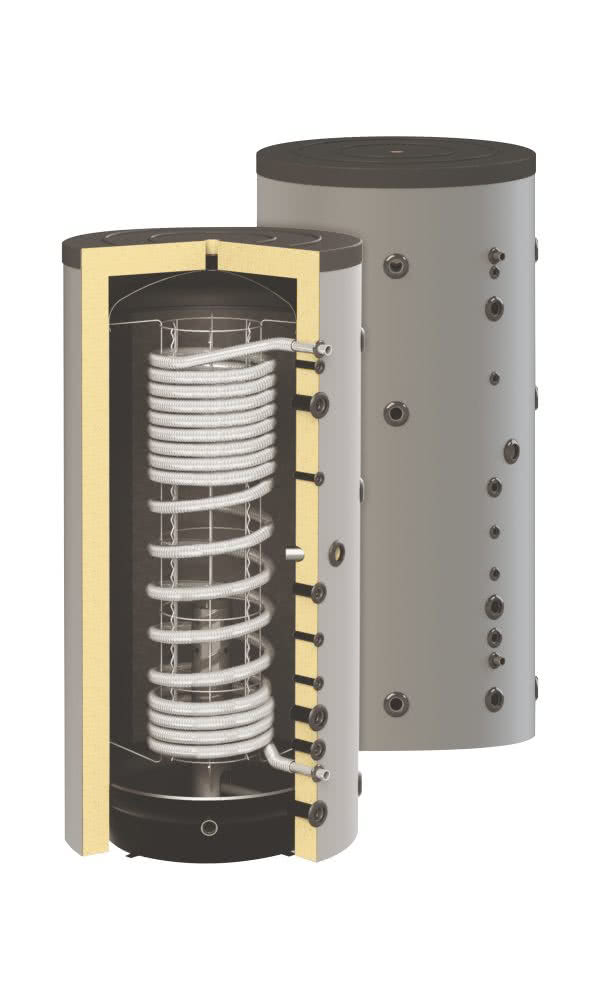 OEM HYGIENIC V4 - zbiornik higieniczny z jedną wężownicą